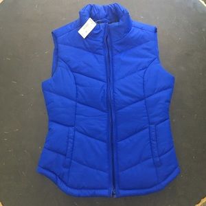 Electric Blue Aeropostale Puffer Vest